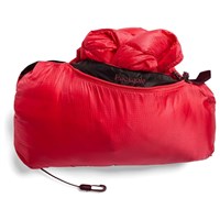 Women's [ak] Baker Down Hooded Jacket - Hot Tamale