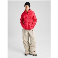 Women's [ak] Baker Down Hooded Jacket - Hot Tamale