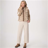 Women's Bella Vest - Oat / Natural Jacquard