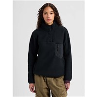 Women's Cinder Pullover Fleece - True Black