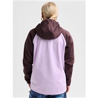 Women's Crown Weatherproof Pullover Fleece - Bear Hug Brown / Moondust Purple