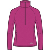 Women's Glide Power Stretch Half Zip - Bold Bloom Heather