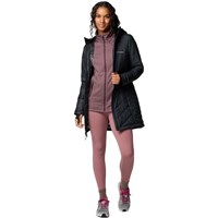 Women's Heavenly Long Hooded Jacket - Black