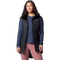 Women's Heavenly II Long Vest - Black