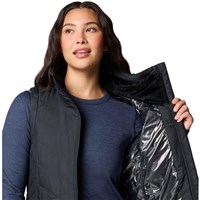 Women's Heavenly II Long Vest - Black