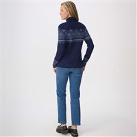 Women's Neva Zip Neck - Navy