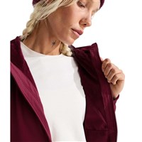 Women's Shelbe Raschel Hoodie - Burgundy Crush