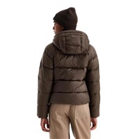 Women's Hydrenalite City Down Hooded Jacket - Dark Chestnut
