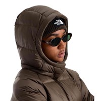 Women's Hydrenalite City Down Hooded Jacket - Dark Chestnut