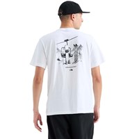 Unisex Opposites Attract Relaxed Short-Sleeve Tee - TNF White
