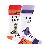 Women's Partylap Sock - PBJ Time