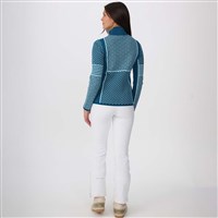 Women's Pow Zip Neck - Teal