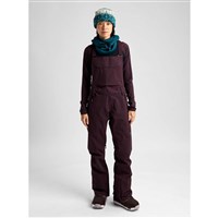 Women's Reserve 2L Stretch Slim Bib Pants - Bear Hug Brown