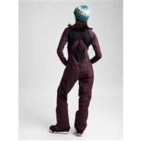 Women's Reserve 2L Stretch Slim Bib Pants - Bear Hug Brown