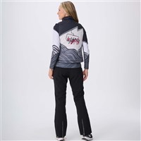 Women's Sela Reversible Vest - Black Reverses to Girls Trip