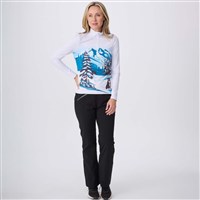 Women's Snow Hounds Top - White