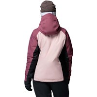 Women's Snowy Summit Insulated Jacket - Mineral Pink / Black / Antique Mauve X Dye