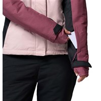 Women's Snowy Summit Insulated Jacket - Mineral Pink / Black / Antique Mauve X Dye