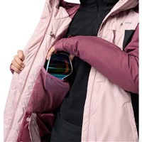 Women's Snowy Summit Insulated Jacket - Mineral Pink / Black / Antique Mauve X Dye