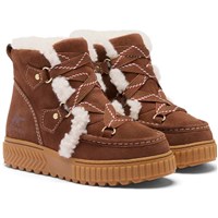 Women's ONA Ave Alpine Plus Waterproof Boot - Dark Auburn / Gum 2