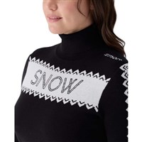 Women's Stellar Ski Sweater - Black