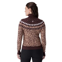 Women's Stellar Ski Sweater - Leopard