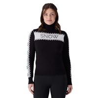 Women's Stellar Ski Sweater - Black