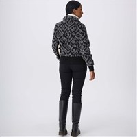 Women's Stevie Jacket - Black / Charcoal Jacquard