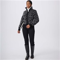 Women's Stevie Jacket - Black / Charcoal Jacquard
