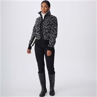 Women's Stevie Jacket - Black / Charcoal Jacquard