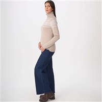 Women's Sugarbush Turtleneck - Heather Oat
