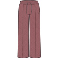 Women's Turpin Fleece Wide Leg Pant - Sierra Mauve Heather