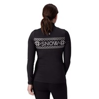 Women's Vivid 1/2 Zip Jacket - Black