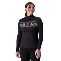 Women's Vivid 1/2 Zip Jacket - Black