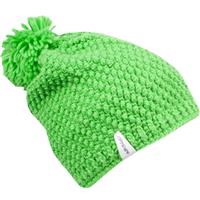 W12 Women's Brrr Berry Hand Knit Hat (White) - Green Flash