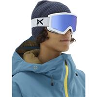 Helix 2.0 Goggle - White Frame with Sonar Infrared Blue & Amber Lenses (201781-127)