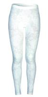 Women's Contour Ankle Tight (Rose Lace White) - Sale