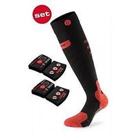 Lenz Heat Sock 5.0 RCB 1200 - Black / White / Red - Lenz Heat Sock 5.0 RCB 1200 - Winterwomen.com                                                                                                         
