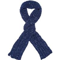 Women's Monica Scarf - Arctic Navy / White - Women's Monica Scarf - Winterwomen.com                                                                                                                