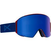 M4 Goggle Cylindrical + Bonus Lens + MFI Face Mask - Cylindrical Blue Frame w/ Sonar IR Blue + Sonar blue Lenses (203541-444) -                                                                                                                                                       