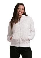 Women's Minx Hooded Jacket (White) - Sale