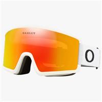 Oakely Target Line L Goggles - Matte White Frame w/ Fire Iridium Lens (OO7120-07) - Oakely Ridge Line L Goggles                                                                                                                           