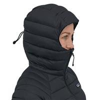 Women's Down Sweater Hoody - Black (BLK)