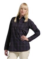 Women's Player Flannel (Mulberry Mischief Plaid) - Sale - Alt. View
