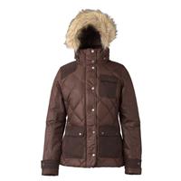 Women's Fab Down Jacket (Vintage Navy) - Red Night