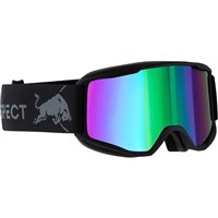 Spect Neon Goggle - Neon Matte Black Frm w/ Brown / Grn Mirr Lens