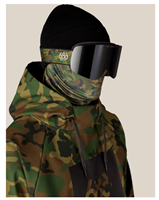 Foundation Snow Goggle - Camo Frame w/ Black Mirror Lens (CM)