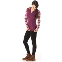 Smartwool Merino 250 Blayer 1/2 Zip Hoodie - Women's - Sangria Heather - Women's Merino 250 Blayer 1/2 Zip Hoodie                                                                                                              