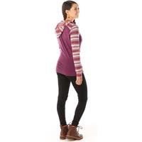 Smartwool Merino 250 Blayer 1/2 Zip Hoodie - Women's - Sangria Heather - Women's Merino 250 Blayer 1/2 Zip Hoodie                                                                                                              
