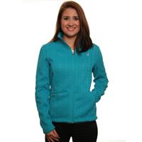 Women's Major Cable Sweater (White) - Tsunami